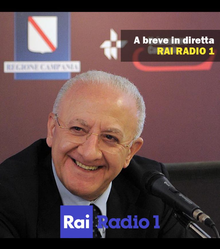 DE LUCA: “PRIMA DI TUTTO IL LAVORO, TAVOLO NAZIONALE PER LA “VERTENZA CAMPANIA”. Dichiarazione del Presidente Vincenzo De Luca