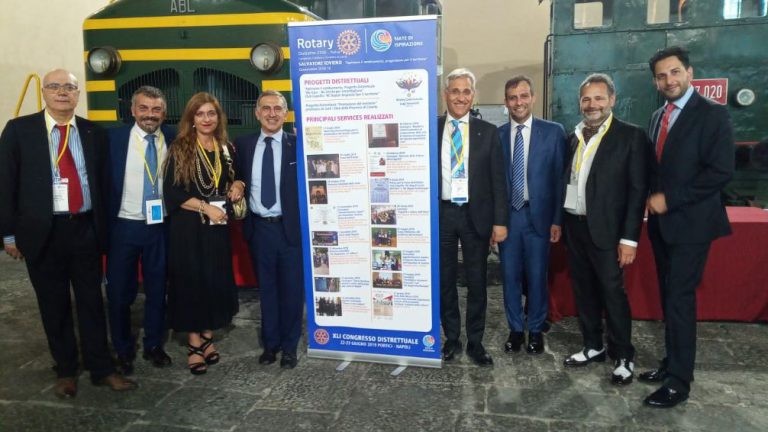 Rotary Club Caserta Luigi Vanvitelli: il 26 giugno il passaggio di consegne tra Angelo Parente e Bruno