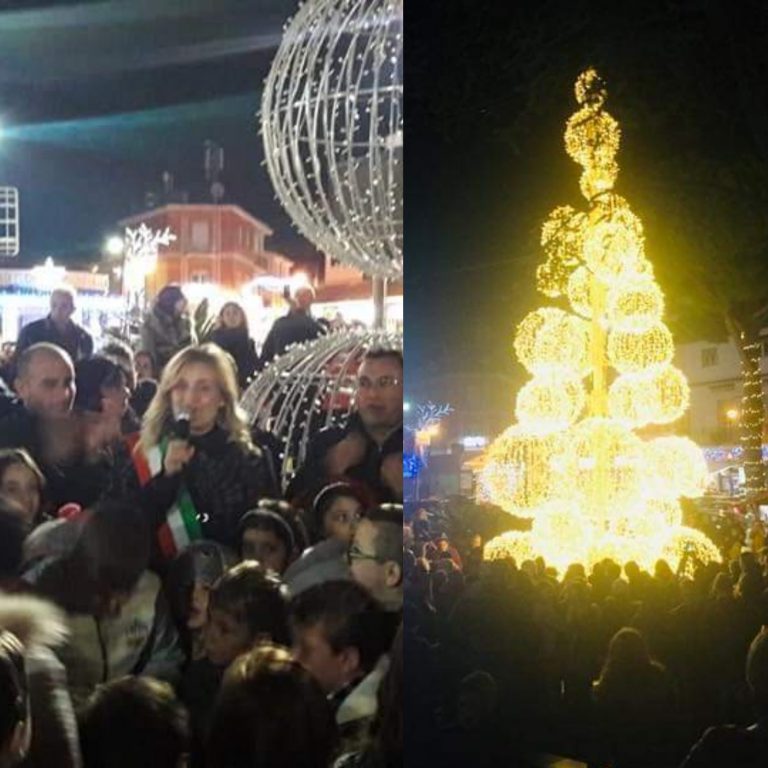 CELLOLE- “ALBERO DI NATALE CELLOLESE”: LE PAROLE DELLA SINDACA COMPASSO.