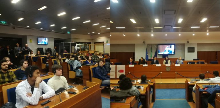 NAPOLI- Erasmus: “Creating food culture awareness of eating healthy”la Presidente D’Amelio incontra 35 studenti dell’UE
