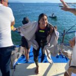 L’argentina Mayte Puca all’arrivo