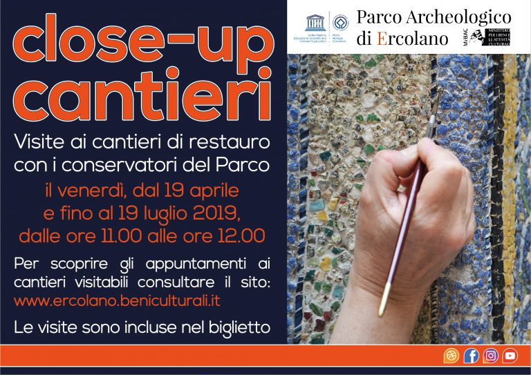 ​Il mese di aprile dedicato al Close-up, “Restauri Porte Aperte”