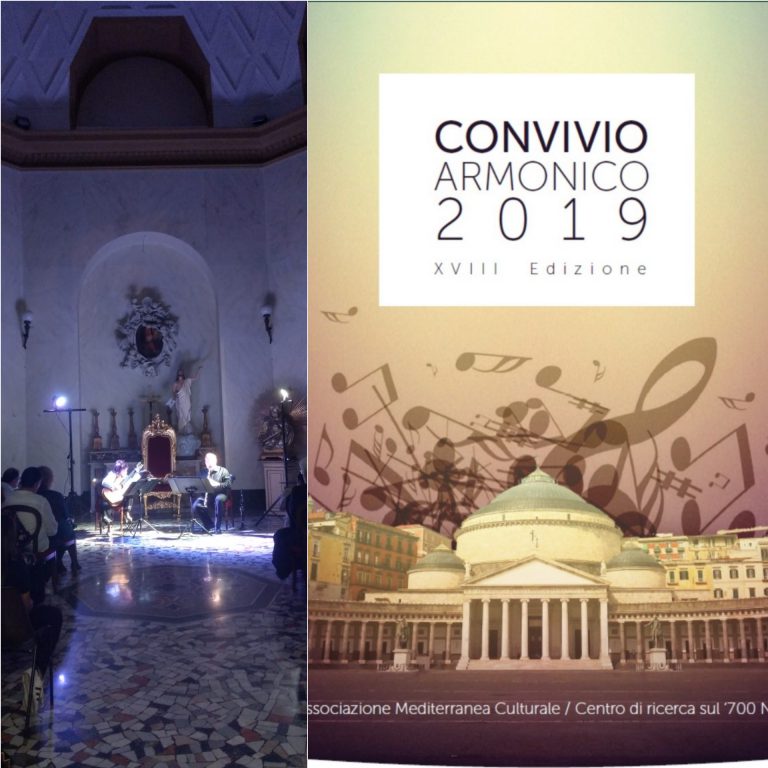 Convivio Armonico, Viaggio a ritroso nel Tempo, tra Nuovo e Vecchio Mondo.
