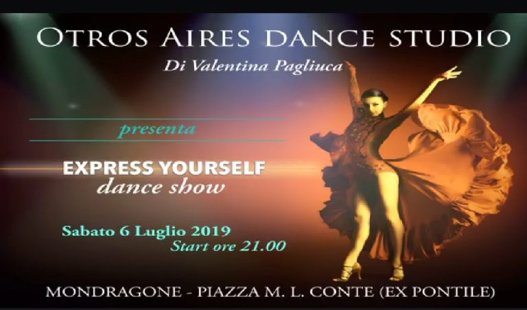 MONDRAGONE- “EXPRESS YOURSELF- SHOW DANCE”, SPETTACOLO DELL’ OTROS AIRES DANCE STUDIO.