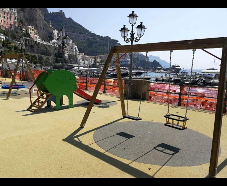 Amalfi. Mercoledì 24 luglio si inaugura il parco giochi col panorama più bello del mondo