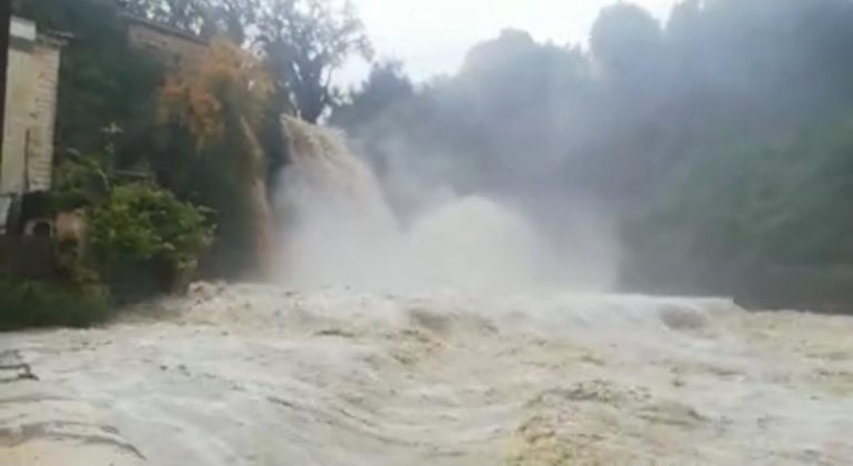 Cascata del Liri sotto osservazione.