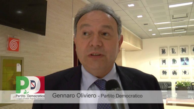 Gennaro Oliviero (PD) – Contratti di Lago, una realtà in Campania.
