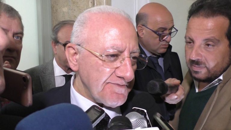 Rischio Vesuvio e Campi Flegrei, mercoledì 19 Presidente De Luca firma Gemellaggi con Regioni d’Italia